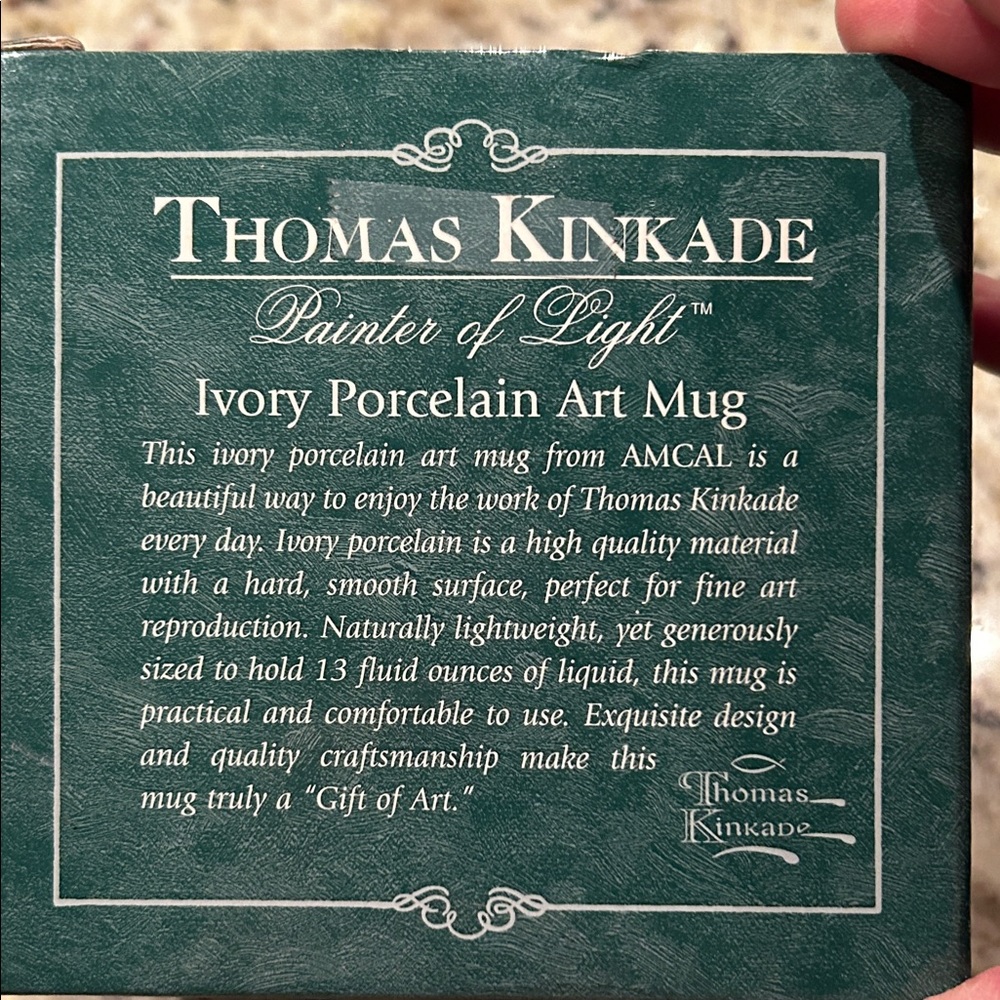 Thomas Kinkade Mug with Scenic Design - Picture 6 of 10